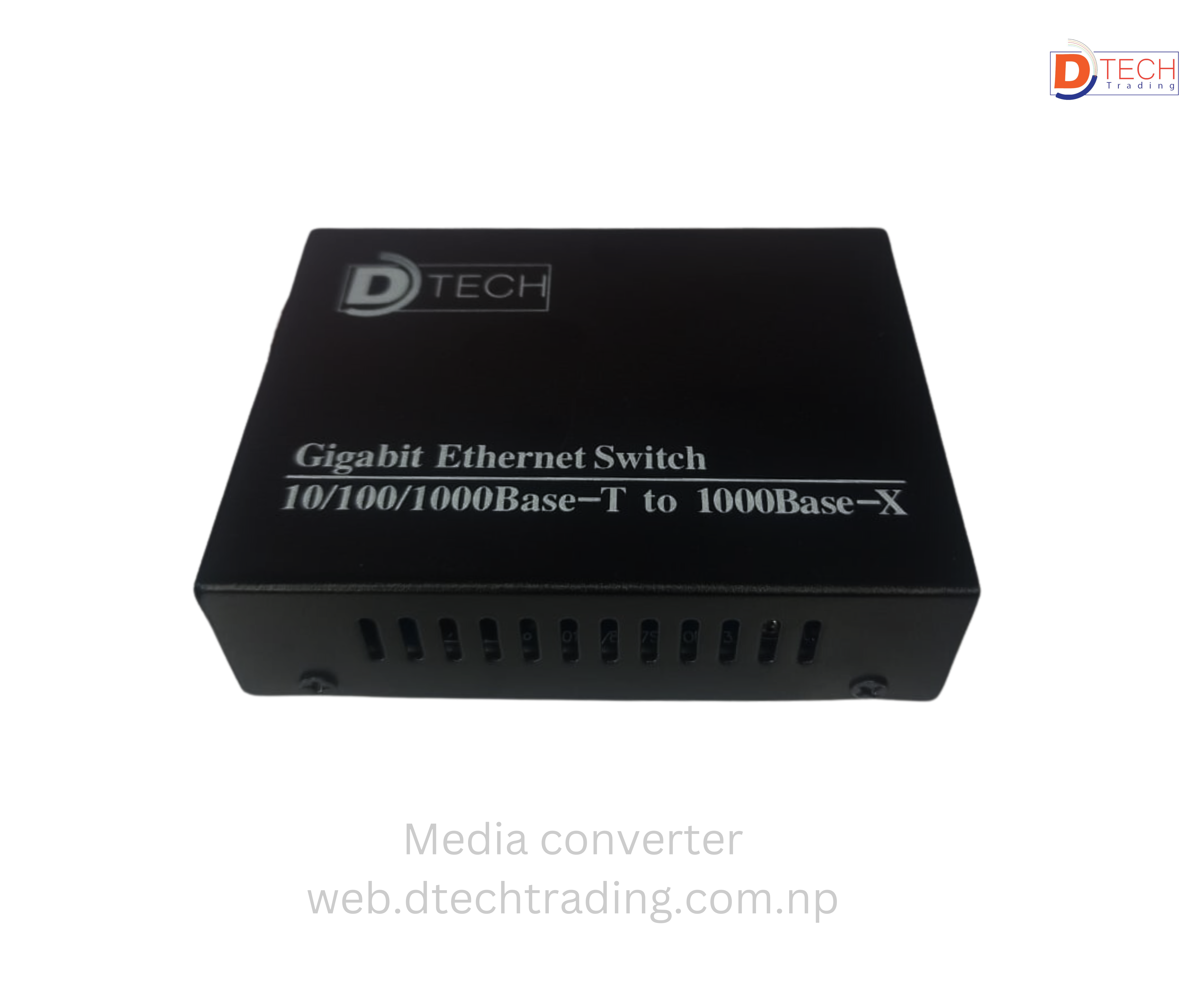 POE Media Converter 1G-1SFP-2RJ45